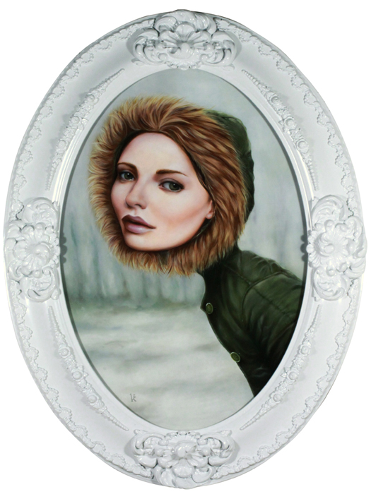 snorkal-flower-framed